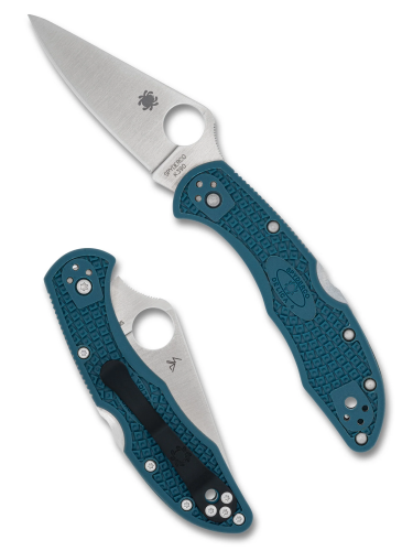 مطوى SPYDERCO Delica 4 Lockback Blue C11FPK390