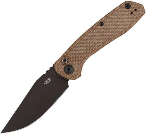 مطوى Zero Tolerance 0512 Auto Button Lock Brown
