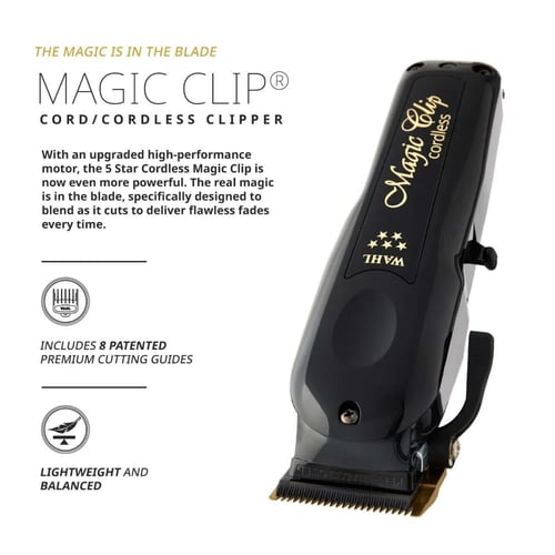 Wahl Magic Clip Cordless Black