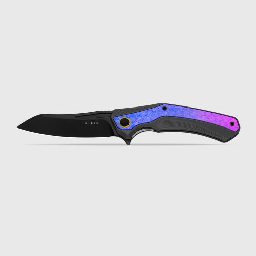 مطوى Kizer 4751A2 Draca Linerlock Black