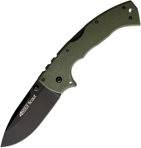 مطوى Cold Steel 62RQODBK 4-Max Scout Lockback OD