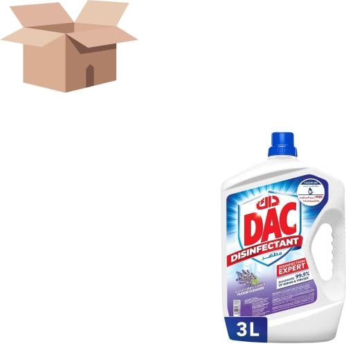كرتون مطهر DAC داك للأرضيات برائحة اللافندر 3 لتر...