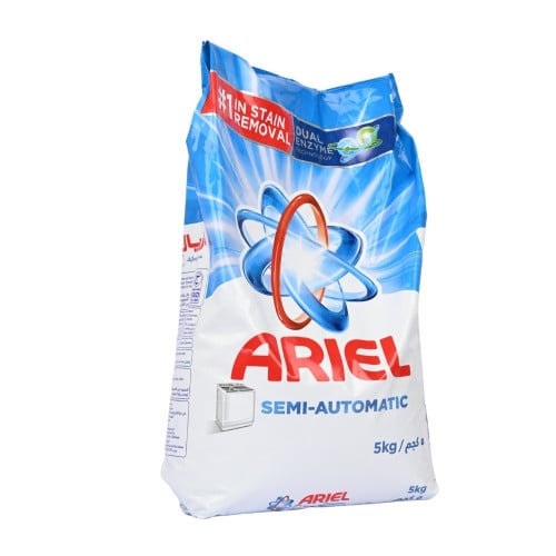مسحوق غسيل إيريال (نصف اوتوماتيك 5 كيلو)