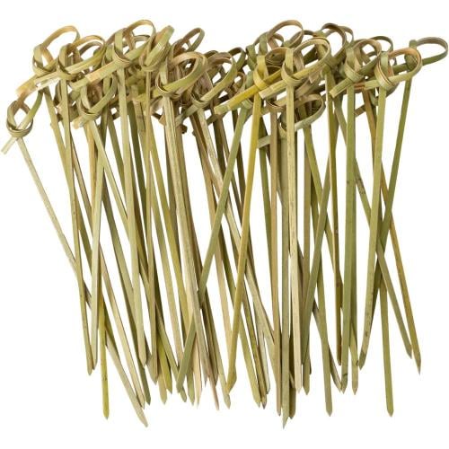 اعواد عقدة من البامبو للمقبلات والساندويتش ومشروبا...