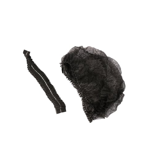 غطاء راس قماش أسود(كرتون) 1000 حبة