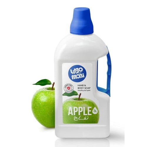 صابون موبي لليدين 3 لتر رائحة التفاح