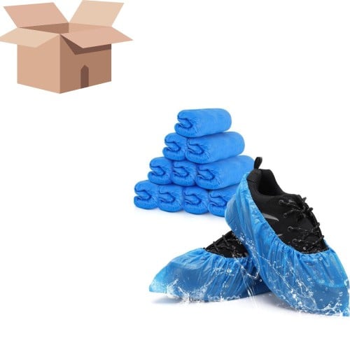 كرتون غطاء قدم بلاستيك 2000 حبة