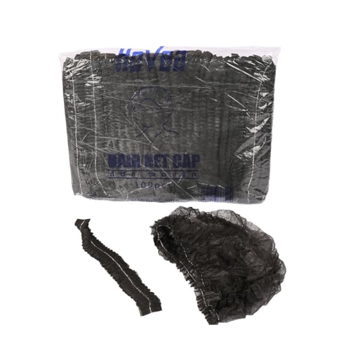 غطاء راس قماش أسود(كرتون) 1000 حبة