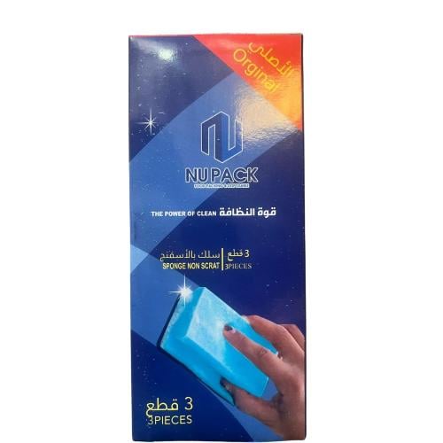قوه النظافة سلك مع اسفنج نو باك 3 حبة
