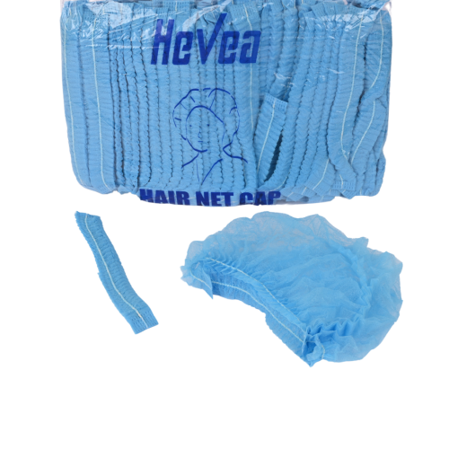 غطاء راس قماش 100 حبة (أزرق)