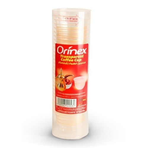 فناجيل قهوة شفافه 26 حبة