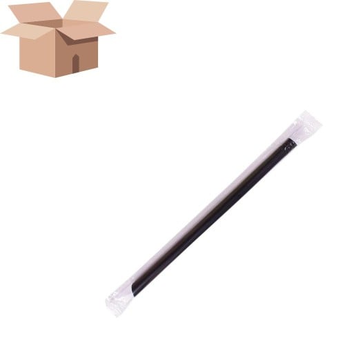 كرتون مصاص عصير اسود 6 ملي 10000 حبة