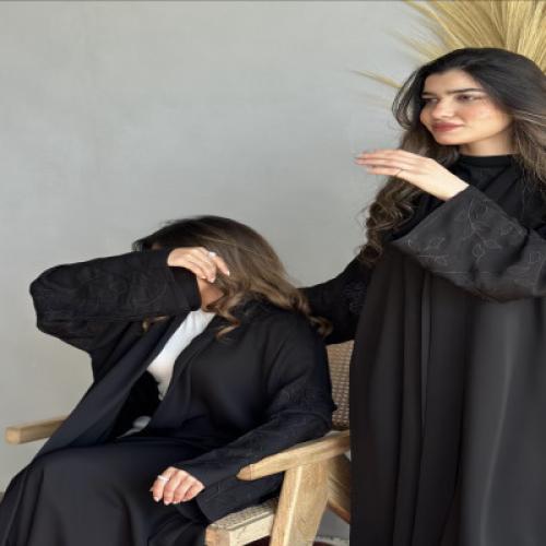 Black Twinz Abaya