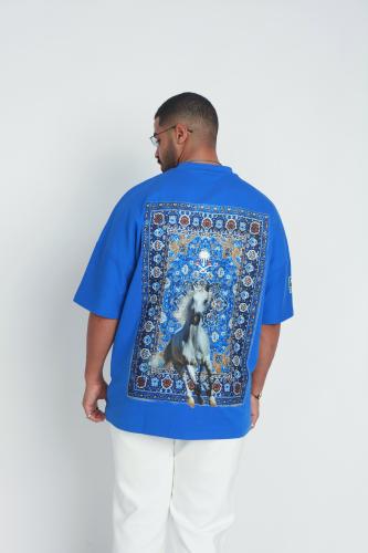 Saudi blue t-shirt