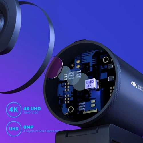 ويب كام 4K EMEET S600