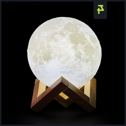 اضاءة القمر