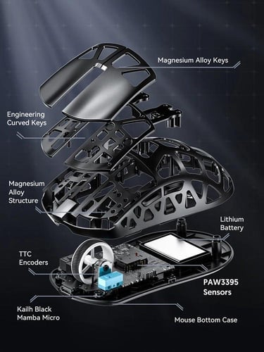 Attack Shark R3 Silver