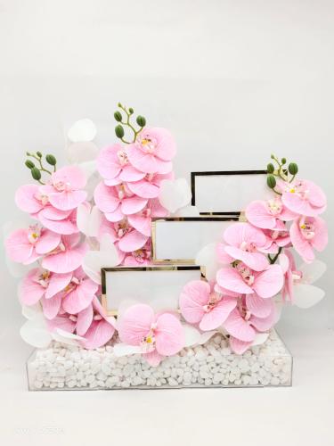 تنسيق الاوركيد الوردي