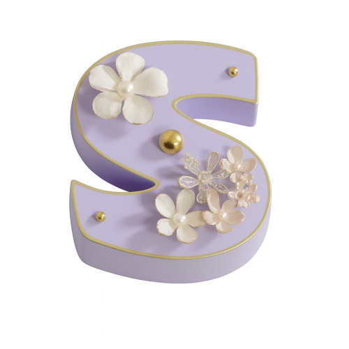 حرف S مزخرف برائحة فاخرة