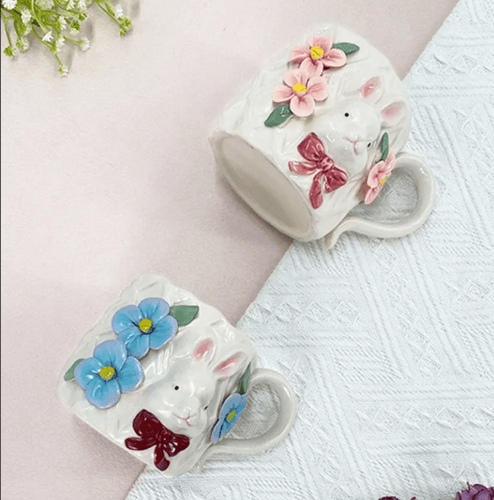 كوب الارنب الجميل