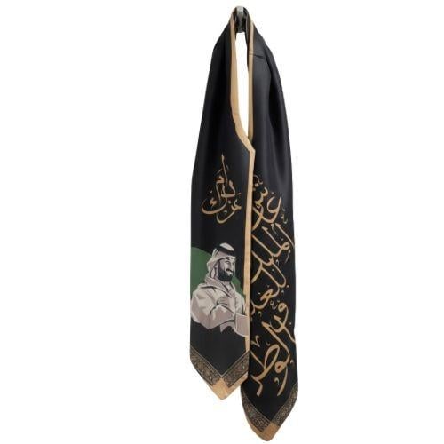 شال اليوم الوطني مخمل فخم LxryG