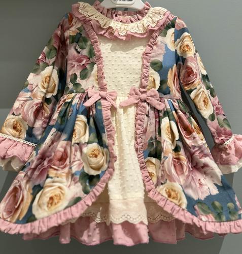 فستان كلوش مورد مبهج