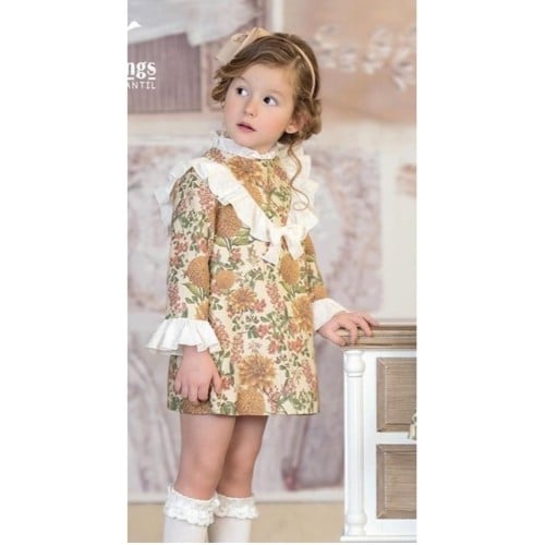 فستان مشجر أوف وايت