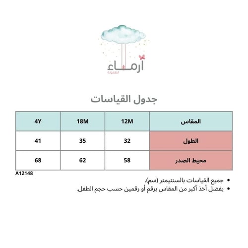 فستان بيبي مورد مبهج 3 قطع