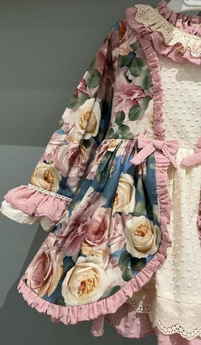 فستان كلوش مورد مبهج