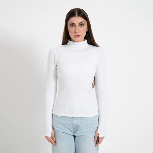 هاينك بلوزة برقبة