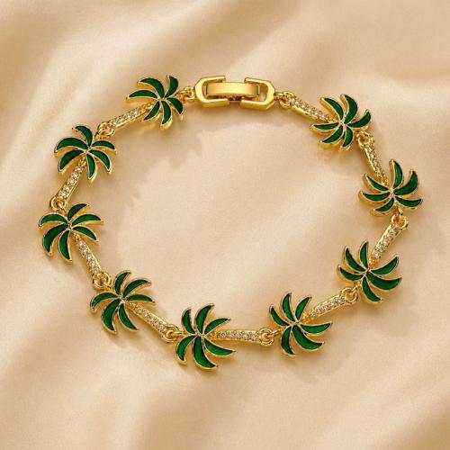 Palm tree bracelet