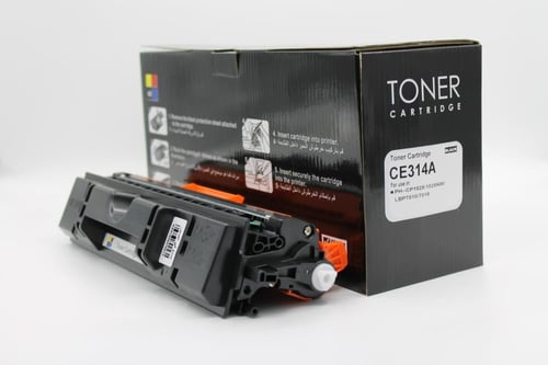 خرطوشة حبر CE314A المتوافقة لطابعات HP Color Laser...