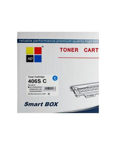 خرطوشة حبر ليزر لون أزرق HD 406S CYAN TONER