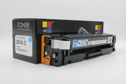 خرطوشة حبر ليزر لون ازرق HD 201A CYAN TONER