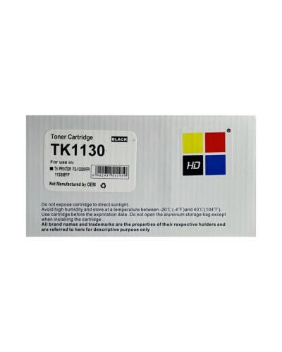 خرطوشة حبر ليزر لون أسود HD TK 1130 TONER