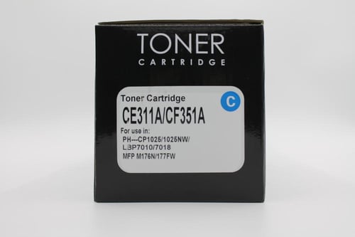 خرطوشة حبر ليزر لون ازرق HD 126A CYAN TONER