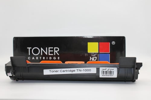 خرطوشة حبر ليزر لون أسود HD TN 1000 TONER