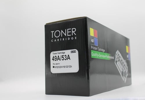 خرطوشة حبر ليزر لون أسود HD 49A-53A TONER