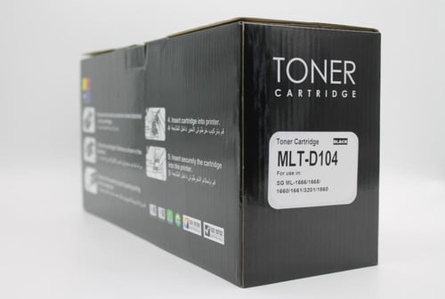 خرطوشة حبر ليزر لون أسود HD 104D TONER