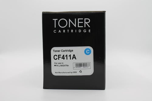 خرطوشة حبر ليزر لون ازرق HD CF410A CYAN TONER