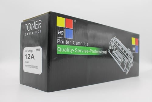 خرطوشة حبر ليزر لون أسود HD 12A-FX10 TONER