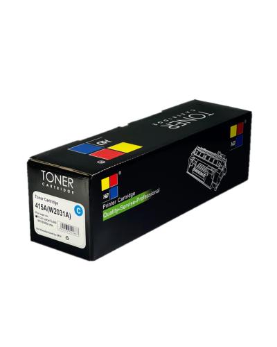 خرطوشة حبر ليزر لون أزرق HD 415A CYAN TONER