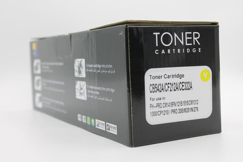 خرطوشة حبر ليزر لون اصفر HD 131A YELLOW TONER