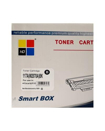 خرطوشة حبر ليزر لون اسود HD 117A BLACK TONER