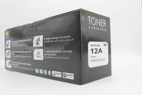خرطوشة حبر ليزر لون أسود HD 12A-FX10 TONER