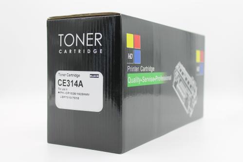 خرطوشة حبر CE314A المتوافقة لطابعات HP Color Laser...