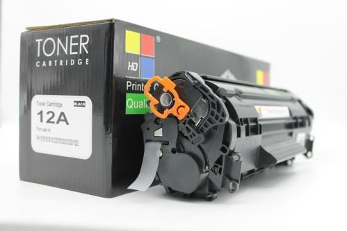 خرطوشة حبر ليزر لون أسود HD 12A-FX10 TONER
