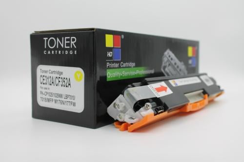 خرطوشة حبر ليزر لون اصفر HD 126A YELLOW TONER