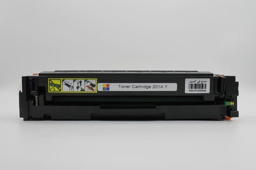 خرطوشة حبر ليزر لون اصفر HD 201A YELLOW TONER