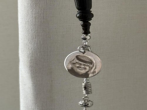 سبحة بكلايت بلجيكي مع نحت صورة